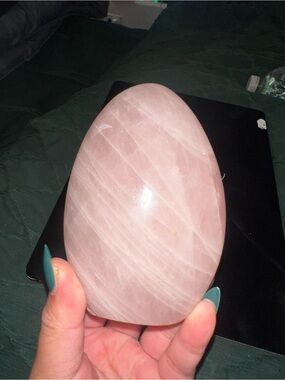 XL 5inches Star Rose Quartz Decorative Freeform Crystal Stone